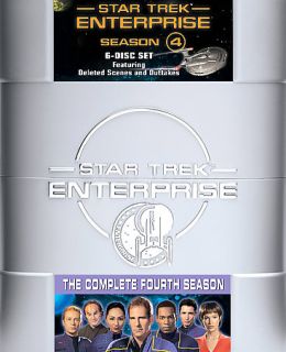 Star Trek Enterprise   The Complete Fourth Season DVD, 2005, 6 Disc 