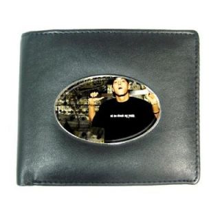 Eminem Star Mens Leather Wallet Credit Card Gift
