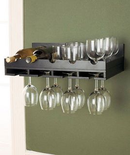 Wall Mounted Wine Glass Rack