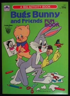 BUGS BUNNY AND FRIENDS FUN BOOK 1979   UNUSED