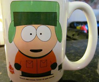1998 SOUTH PARK COMEDY CHANNEL character CERAMIC CUP MUG COFFEE BREAK 
