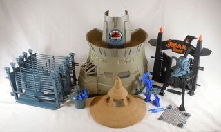 JURASSIC PARK ELECTRONIC COMMAND COMPOUND 100% COMPLETE RARE KENNER 