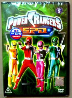 Power Rangers SPD Vol.5(Eps.17 2​0)DVD Dekaranger Sentai