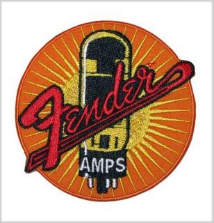 FENDER ELECTRIC GUITAR & BASS AMP PATCH JACKET OR HAT 910 0004 021
