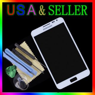 Screen Outer Glass LENS Samsung Galaxy Note i9220 N7000 White + TOOLS