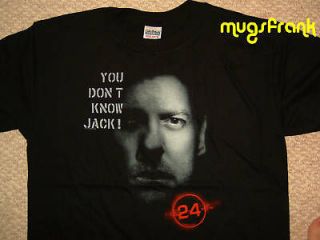 New 24 Tv Show Jack Bauer You Dont Know Jack T Shirt