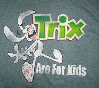 Trix T shirt General Mills Graphic Tee Blue XL New