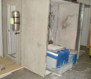 Global Finishing Solutions Spray Booth, 54 x 6 x 7, Capture Aire 
