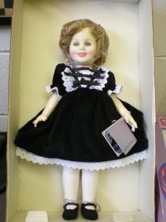 LOT 15 1984 Ideal Shirley Temple Vinyl Doll 16 Heidi Black Velvet 