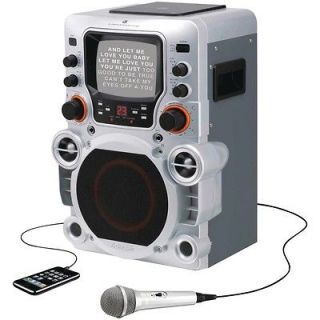 GPX JM250S Karaoke System CD+G Home Party Machine