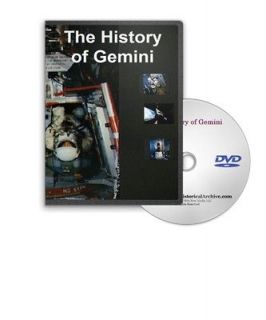 NASA Gemini Space Mission History & Neil Armstrong DVD   A263