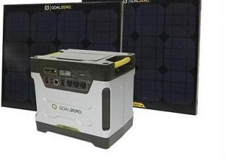 Goal Zero: YETI 1250W Solar Power Generator Kit, SKU #39004