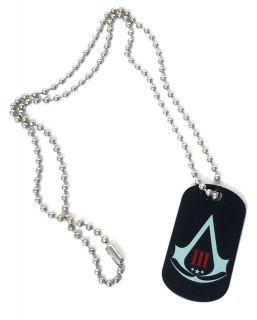   Creed III Logo Assassin Insignia Dog Tag Necklace New Official