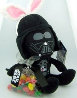 Darth Vader Star Wars Stuffed Collectable Animal W Bunny Ears Jelly 