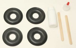 Foam Donut Dust Cap Kit for KEF 103/4 104/2 104/4 105/3 107/2