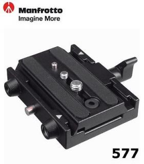 Manfrotto 577 Rapid Connect Adapter with Sliding Mounting Plate (501PL 