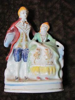 PORCELAIN FIGURINES, MAN AND WOMAN