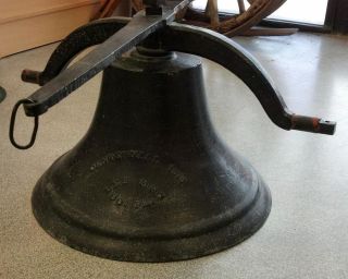 Centennial 1876 Bell Lee Mfg. Co Liberty School Bell Church Bell
