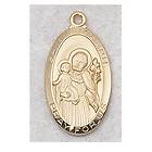 Gold & Sterling Silver St Joseph Religious Catholic Christian Medal 