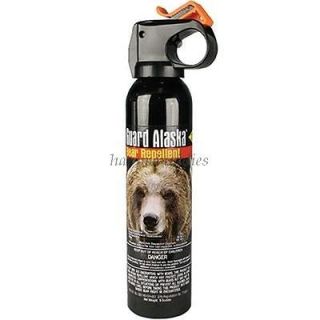 BR 9 Guard Alaska Bear Repellent Hot Pepper Spray 20Ft New Authorized 