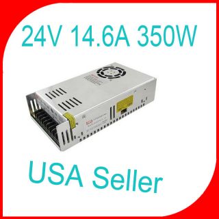 New 24V DC 14.6A 350W Regulated Switching Power Supply