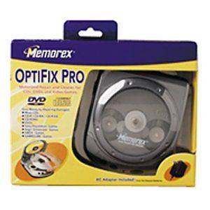 Memorex Optifix Motorized CD/DVD Cleaner and Scratch Repair Kit