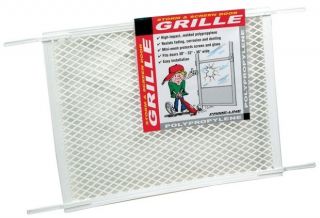 Prime Line Products 34 .50in. X 20in. White Screen Door Grill PL15517