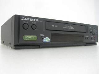 Mitsubishi Hi Fi Stereo VHS VCR Video Cassette Recorder HS U431