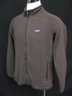 Patagonia Mens Better Sweater Full Zip Brown Jacket Size Large