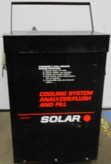 SLS1H77 Solar Cooling System Analyzer/Flush and Fill model 143 003 
