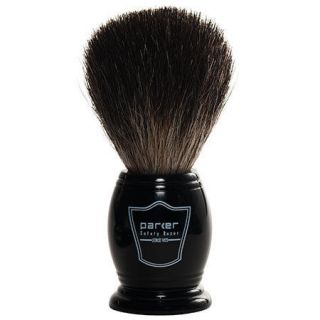   Ebony Handle 100% Black Badger Shaving BrushFrom Parker Safety Razor