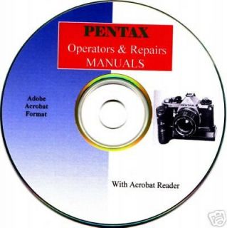Pentax ME, MX, K & Other Factory Repair & Instruction Manual