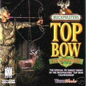 Buckmasters Top Bow Championship PC CD hunting tournament deer hunt 