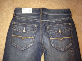 GUESS RANCHO Jeans Low Rise Bootcut 36 x 30 BRAND NEW Flap Pockets