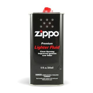 New 12 oz ZIPPO LIGHTER FLUID CAN FUEL FLUID FOR ALL ZIPPO POCKET 