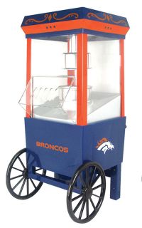 NEW NFL LICENSED BRONCOS HOT AIR POPCORN POPPER MAKER MACHINE   GRET 