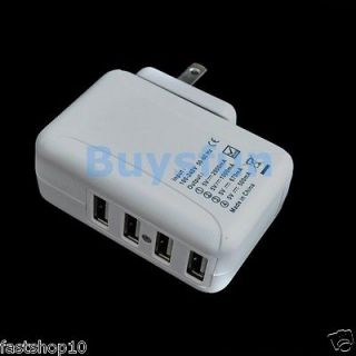   USB AC Wall Charger Adapter For Apple iPhone 5 5G iPhone 4 4S iPad 2 3