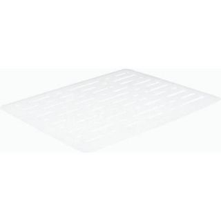 White, small sink mat, 10.7 x 12.7 1G1706WHT Rubbermaid