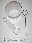 American Harvest Bread Maker Machine Accessory Kit Measuring Cup Spoon