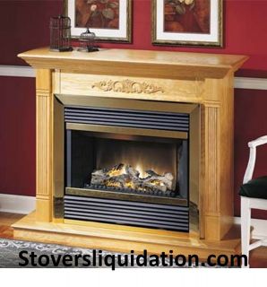 Pyromaster by Majestic 33 rear direct vent fireplace insert gas 