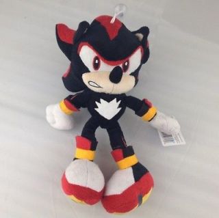 SEGA Sonic the Hedgehog CLASSIC CHARACTER Shadow Plush Doll Toy RARE 