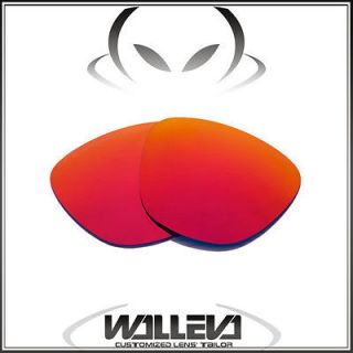 New Walleva Polarized Fire Red Lenses For Oakley Frogskins