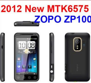New Android 4.0 GSM WCDMA 3G MTK6575 RAM 512MB ROM 4GB WIFI GPS Cell 