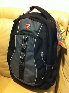 NEW Wenger Swissgear Backpack book Bag with laptop sleeve & headphone 