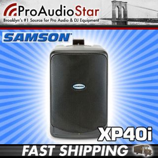 Samson Expedition XP40i Portable PA w/ iPod Dock + Rechargeable 