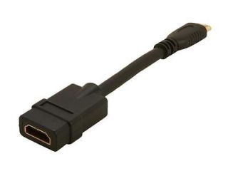StarTech 5in High Speed HDMI Cable with Ethernet  HDMI to HDMI Mini  F 
