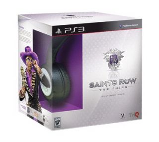 Saints Row The Third (Platinum Pack) (Sony Playstation 3, 2011)