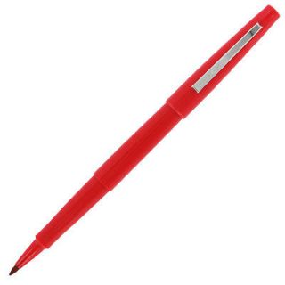 Sanford 86211 12 Sanford PMOP Red Nylon Felt Tip Marking Pens