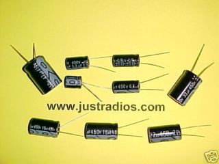 450V 105C Electrolytic Capacitor Kit for Tube Radios