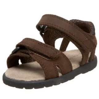 STRIDE RITE Lil Spinner Brown Sandals   Size 3M **EXCELLENT CONDITION 
